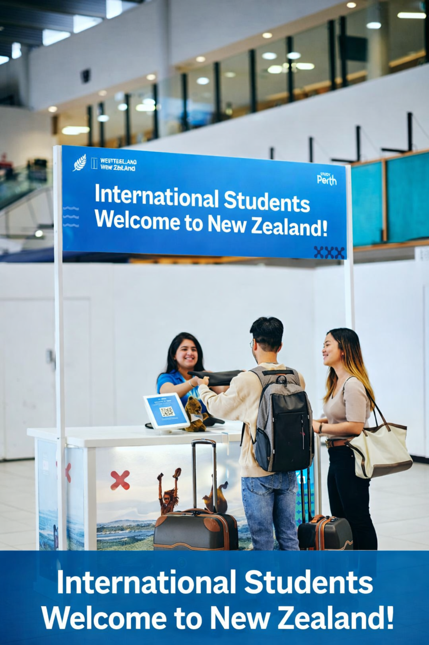 International students welcome to New Zealand